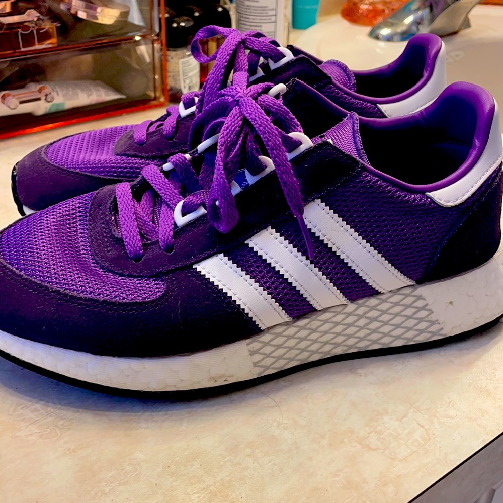 Purple Adidas !